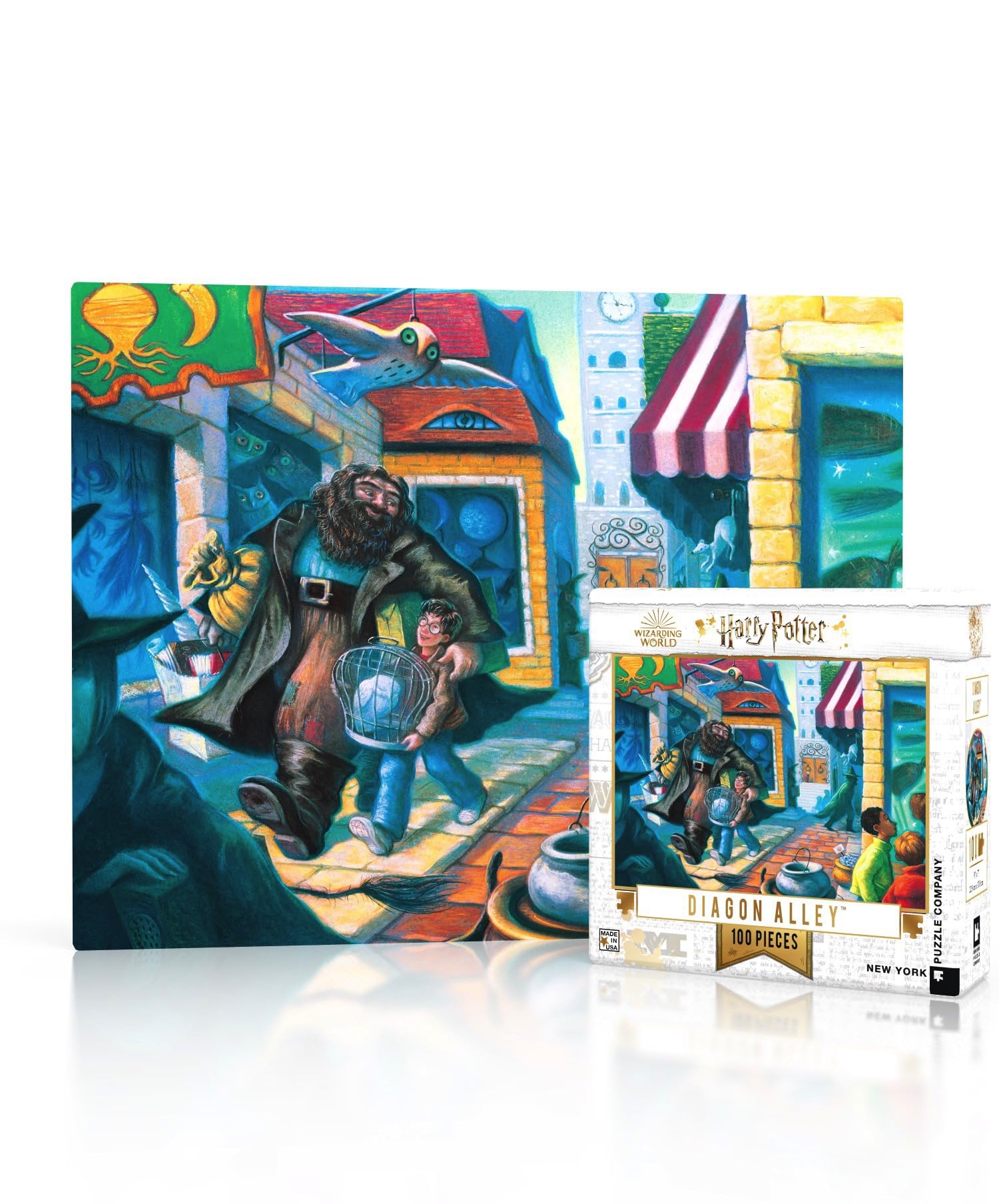 Amazon.com: New York Puzzle Company - Harry Potter Diagon Alley