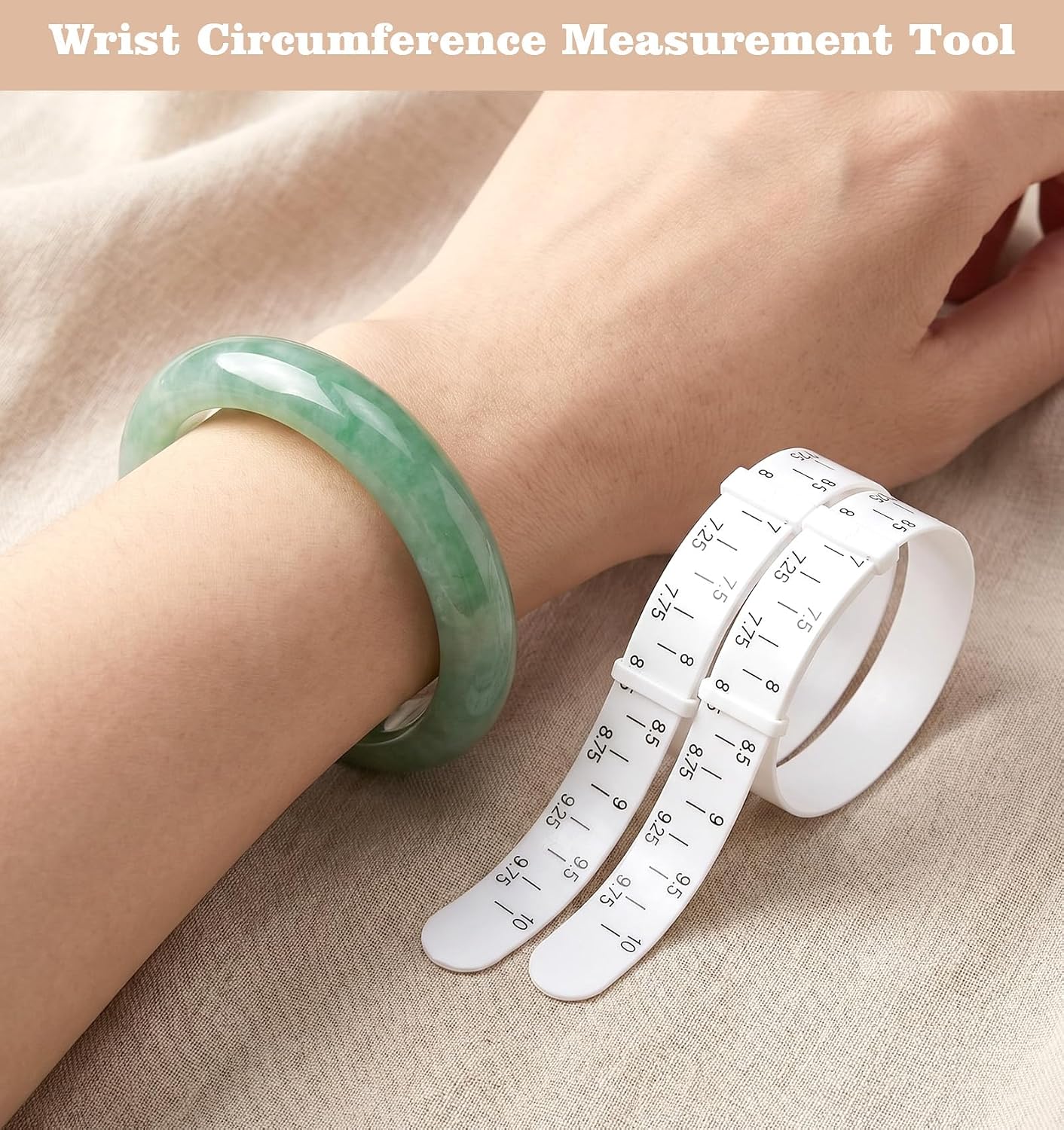 2 Pcs Bracelet Sizer, Wrist Measuring Tool for Bracelet and Ring Sizer image 5