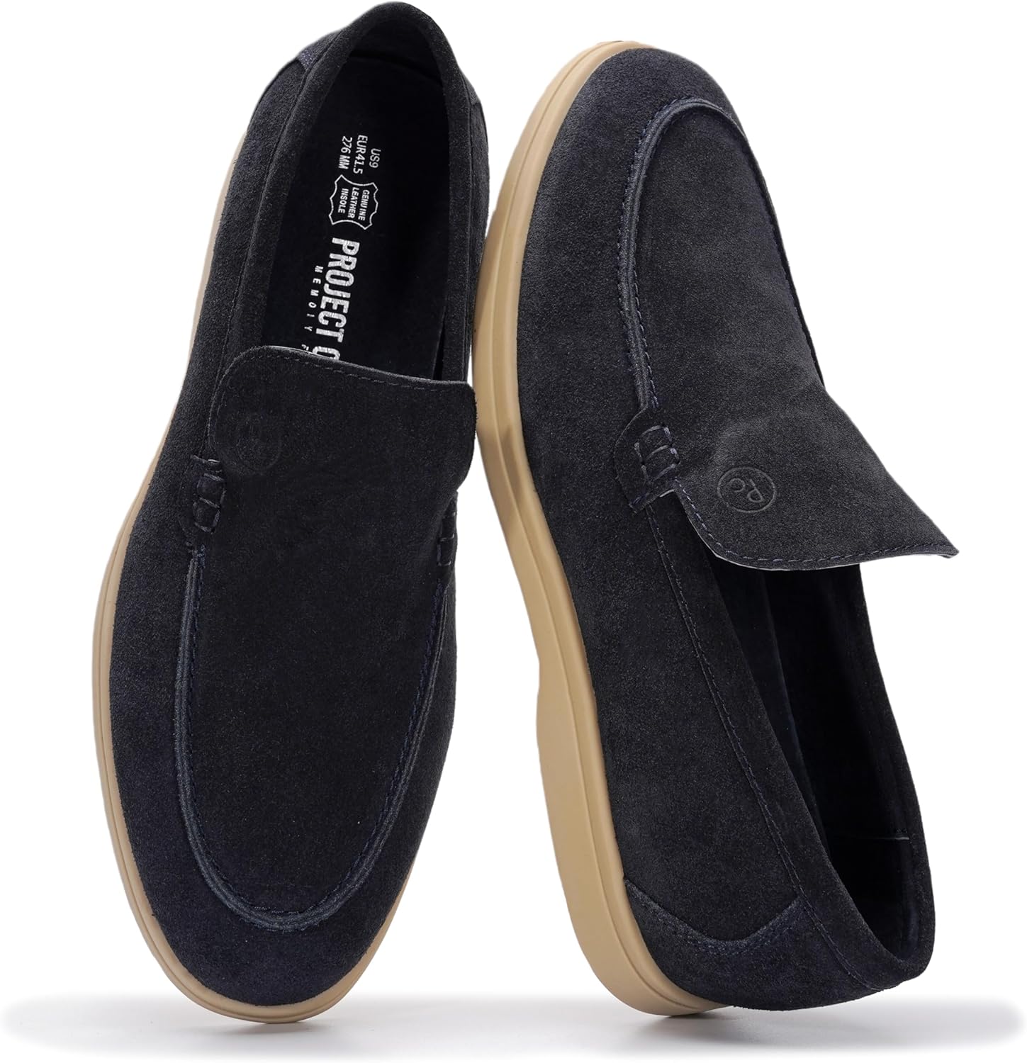 Project Cloud Men's Loafers - Genuine Leather Comfort