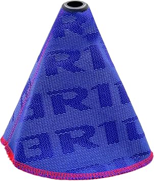 Car Shift Knob Dust Cover, Shift Boot Cover, Hyper Fabric Manual/Automatic Shifter Shift Boot Cover, Gear Shift Knob Cover for Protection & Decor, Universal Car Accessories Blue