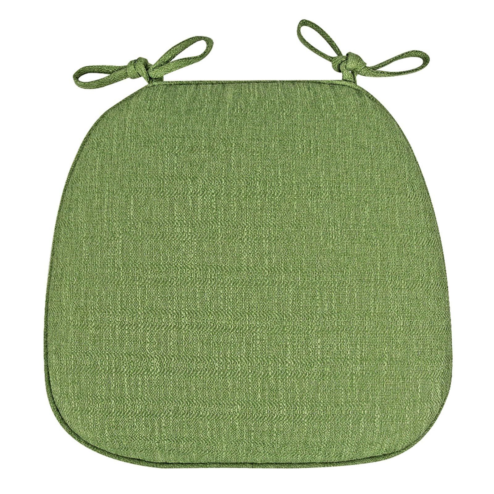 Chair Cushions,Seat Pads,Chair Cushion Kitchen,Non Slip Kitchen Seat Cushion With Ties And Washable Covers Indoor Comfortable Pads Outdoor Indoor Seats Cushions For Dining Office Garden (Army Green)