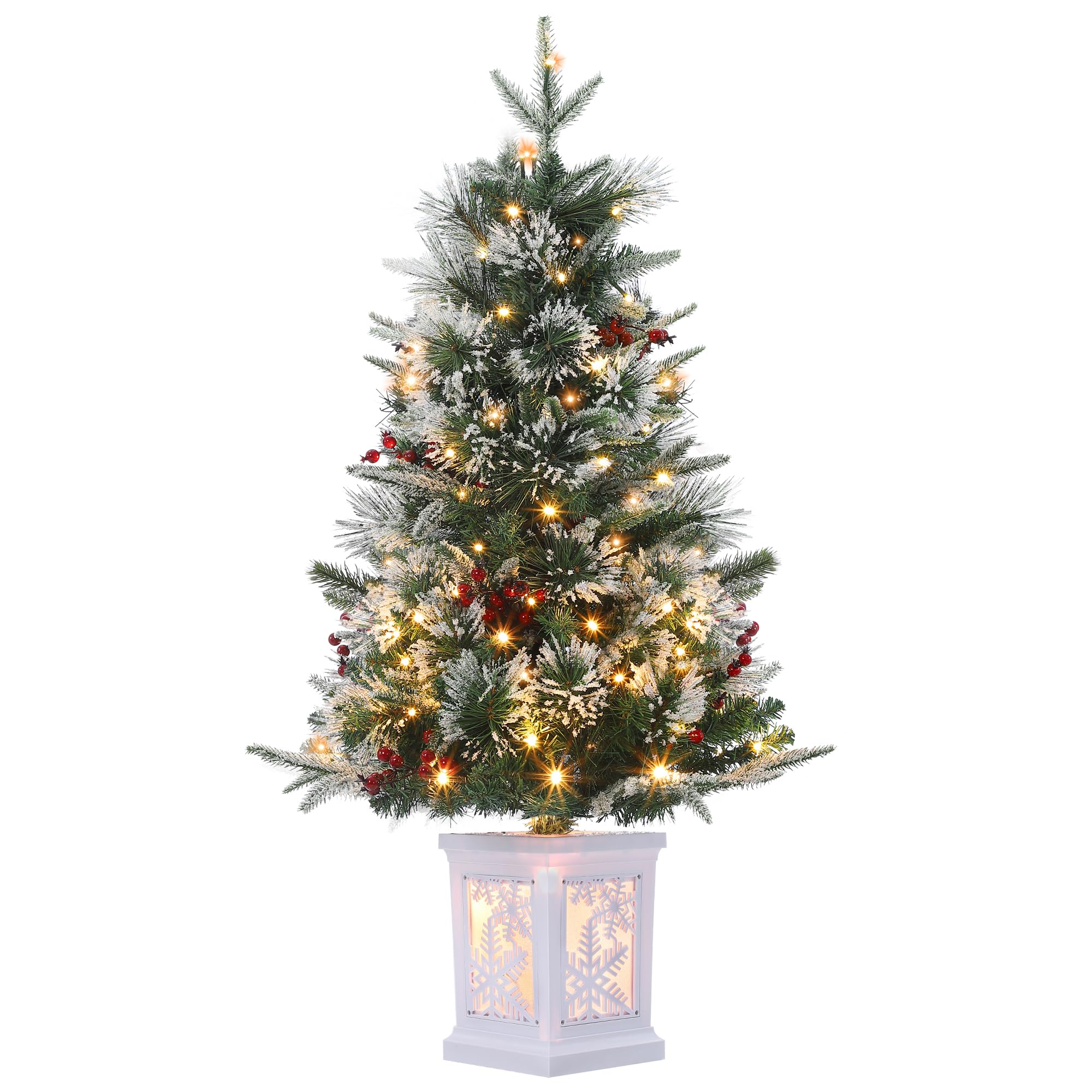 GAOMON 3 Ft Pre-Lit Christmas Tree