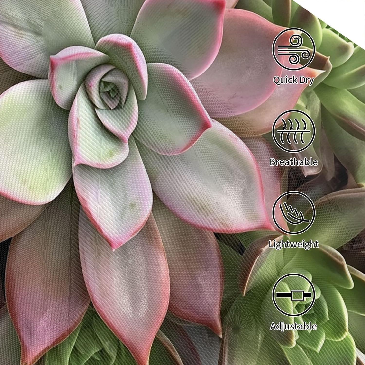 Succulent Botanical Baseball Caps for Women Men Golf Dad Hat Adjustable Sun Hat Fashion Sports Caps Black