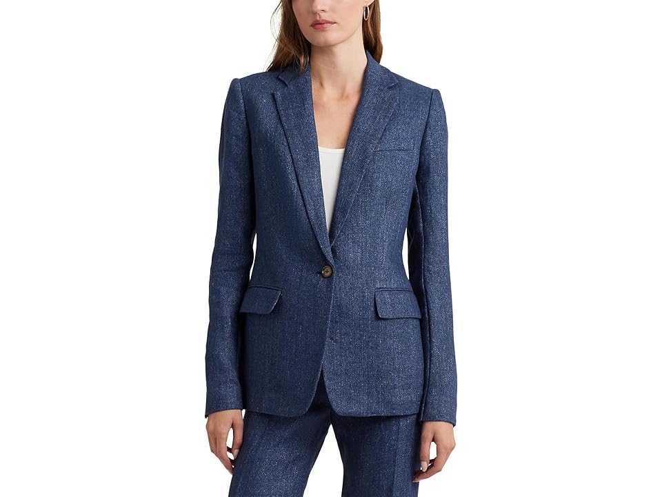 LAUREN Ralph Lauren Delave Linen Blazer