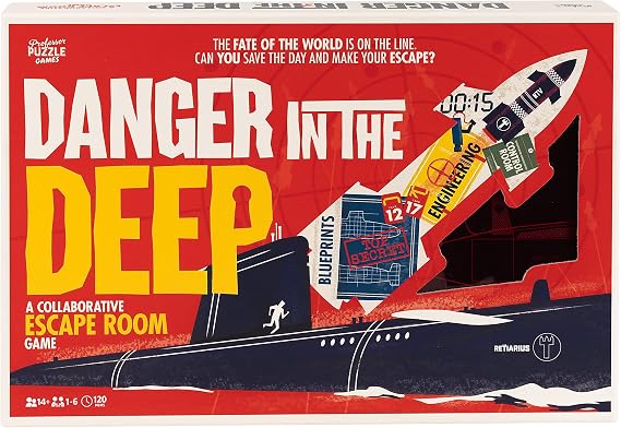 Professor PUZZLE Danger in the Deep | Escape Room Game