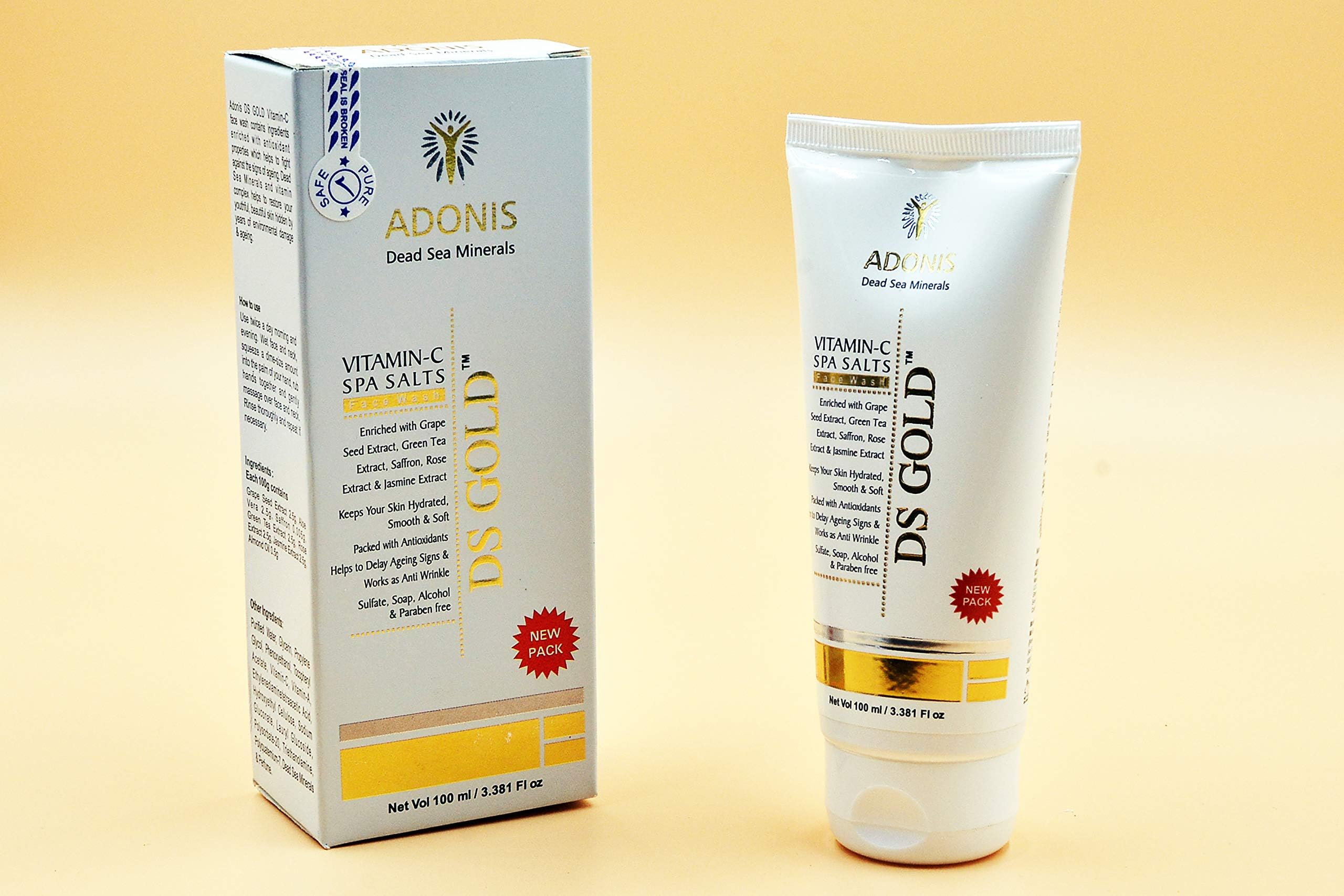 DS Gold Facewash, 100 ml