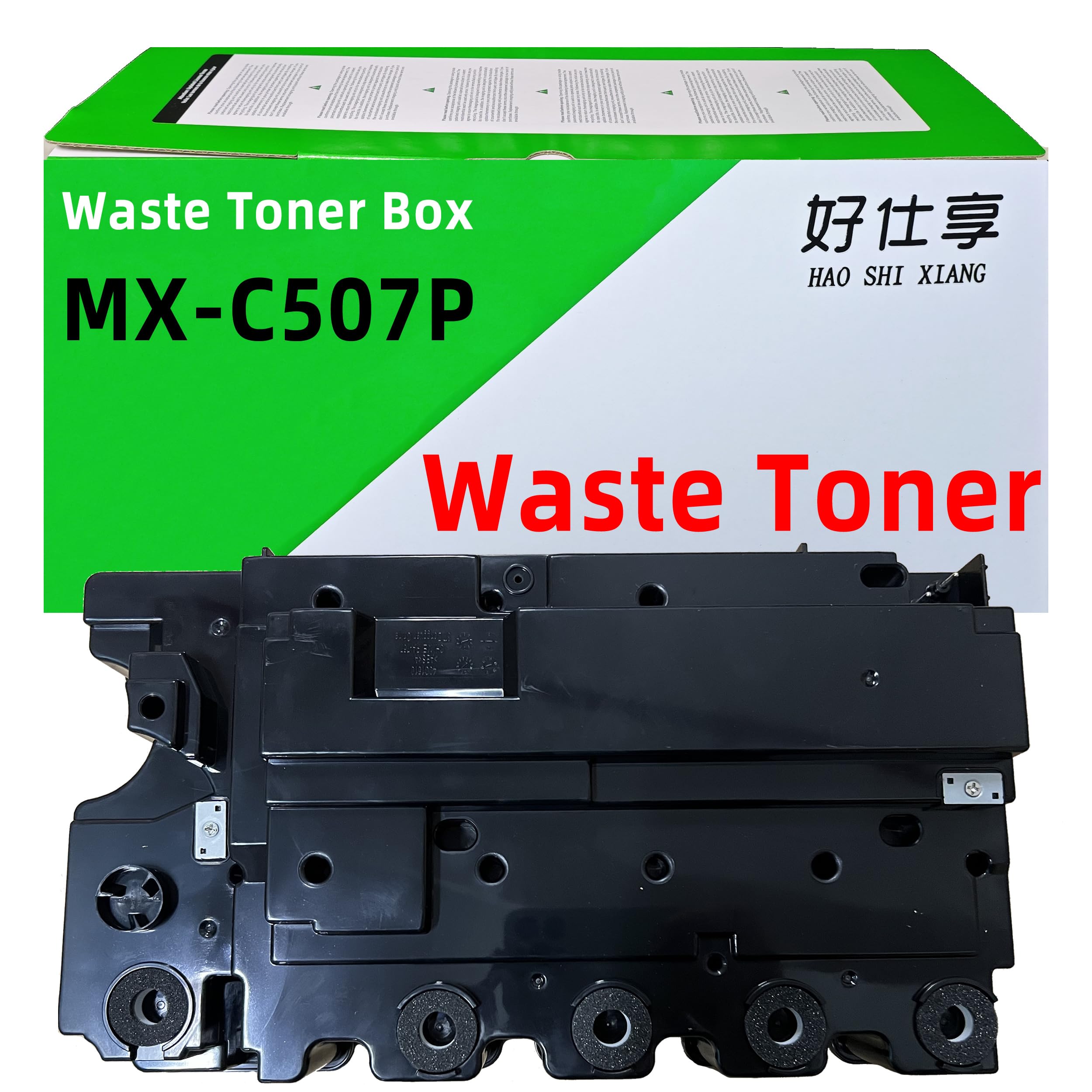 HAO SHI XIANG MX-C507P MX-C50HB Waste Toner Bottle Waste Toner Box Waste Cartridge Compatible with Sharp MX-C507P Laser Printer (MX-C50HB-Waste Toner