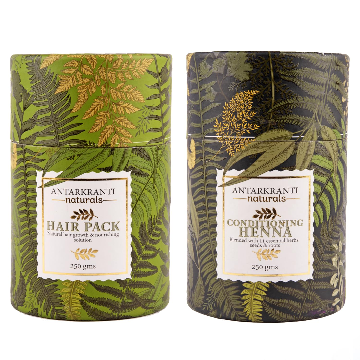 Sacred Life Herbal Hair Pack and Conditioning Henna Combo with Natural Ingredients | Promotes Hair Growth Strengthens Nourishes and Conditions 250 Gram Each Box-image-44