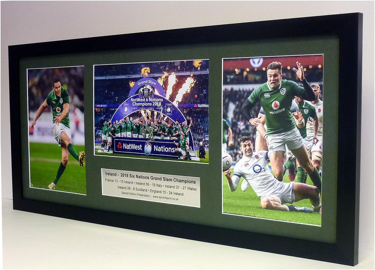 Spirit of Sport Ireland โ 2018 Six Nations Grand Slam Champions โ 3 Photo Presentation