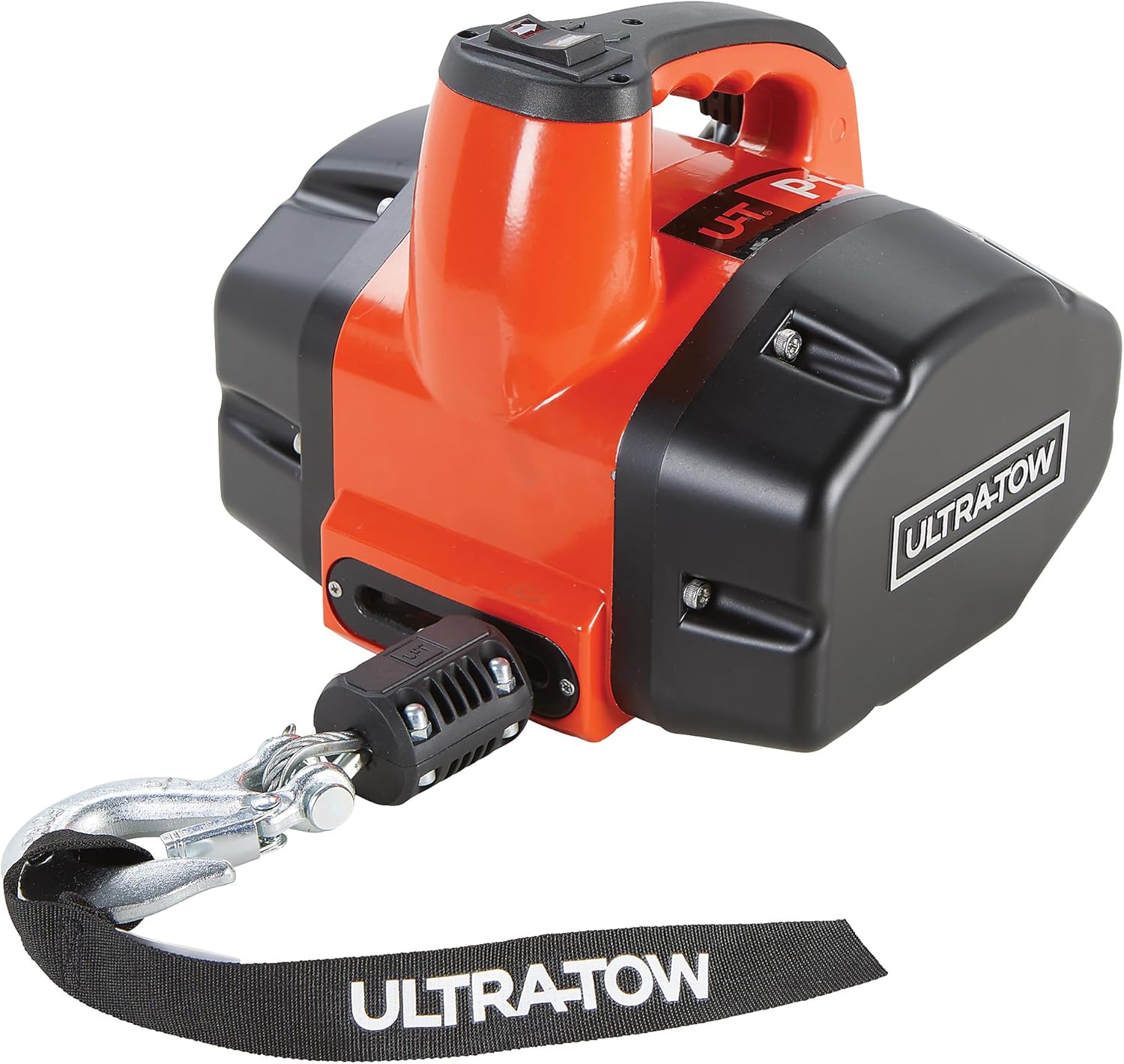 Ultra-Tow Portable Electric Winch, Trailer Winch A380 Aluminum Housing Brushless Motor with 1100 Lbs Capacity, 120 Volt Winch Electric Winch