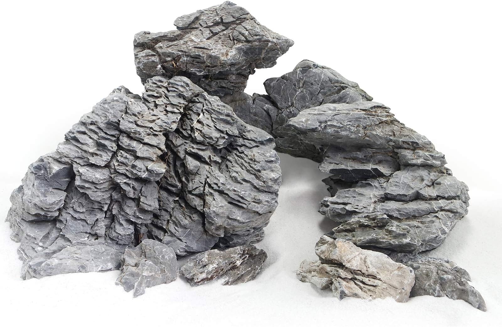 Hardscape Materials Planted Aquascaping Scenery Stone , 5 kg
