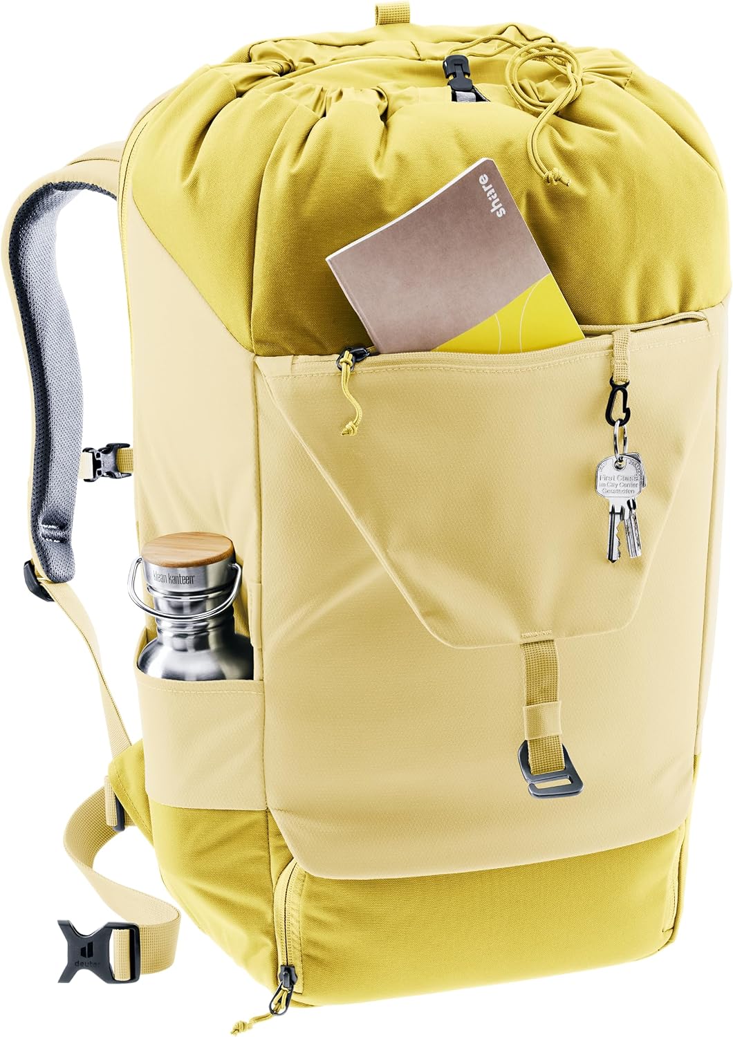 Deuter Utilion 34L + 5 Backpack for Road & Gravel Biking & Commuting - Ginger-Turmeric