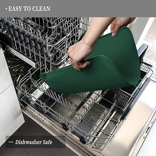 Miniatura 157 de Reopet Silicone Dog Cat Bowl Mat Non-Stick Food Pad Water Cushion Waterproof