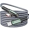AINOPE 240W USB C to USB C Cable Right Angle [10FT] C to C Cable Fast Charging,USBC to USBC Charger Cord Type C Fits iPhone 16 Pro Max Plus,iPhone 15,MacBook Air/Pro,iPad Pro,Samsung,Pixel,All Devices
