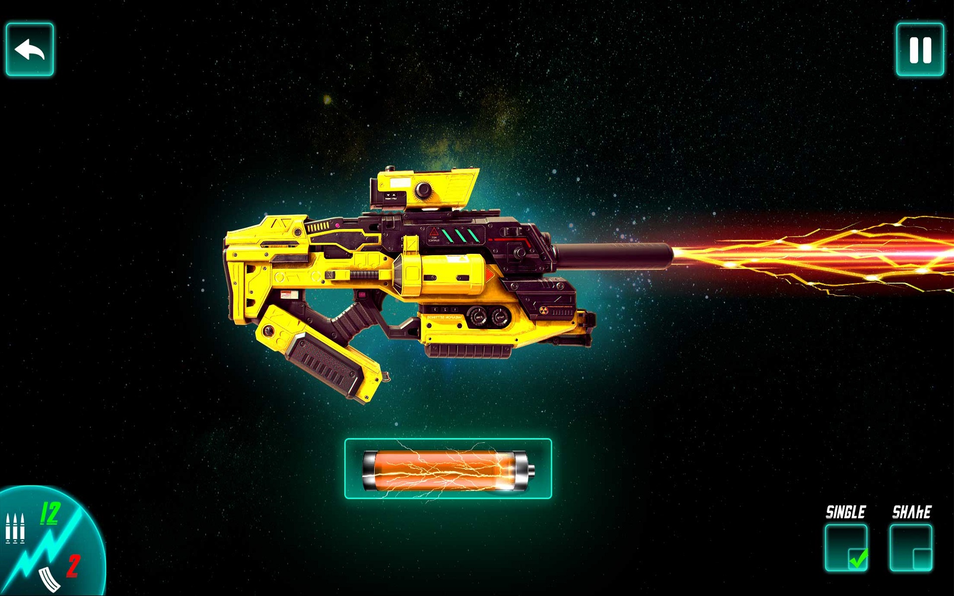 Lightsaber Simulator Gun for Android