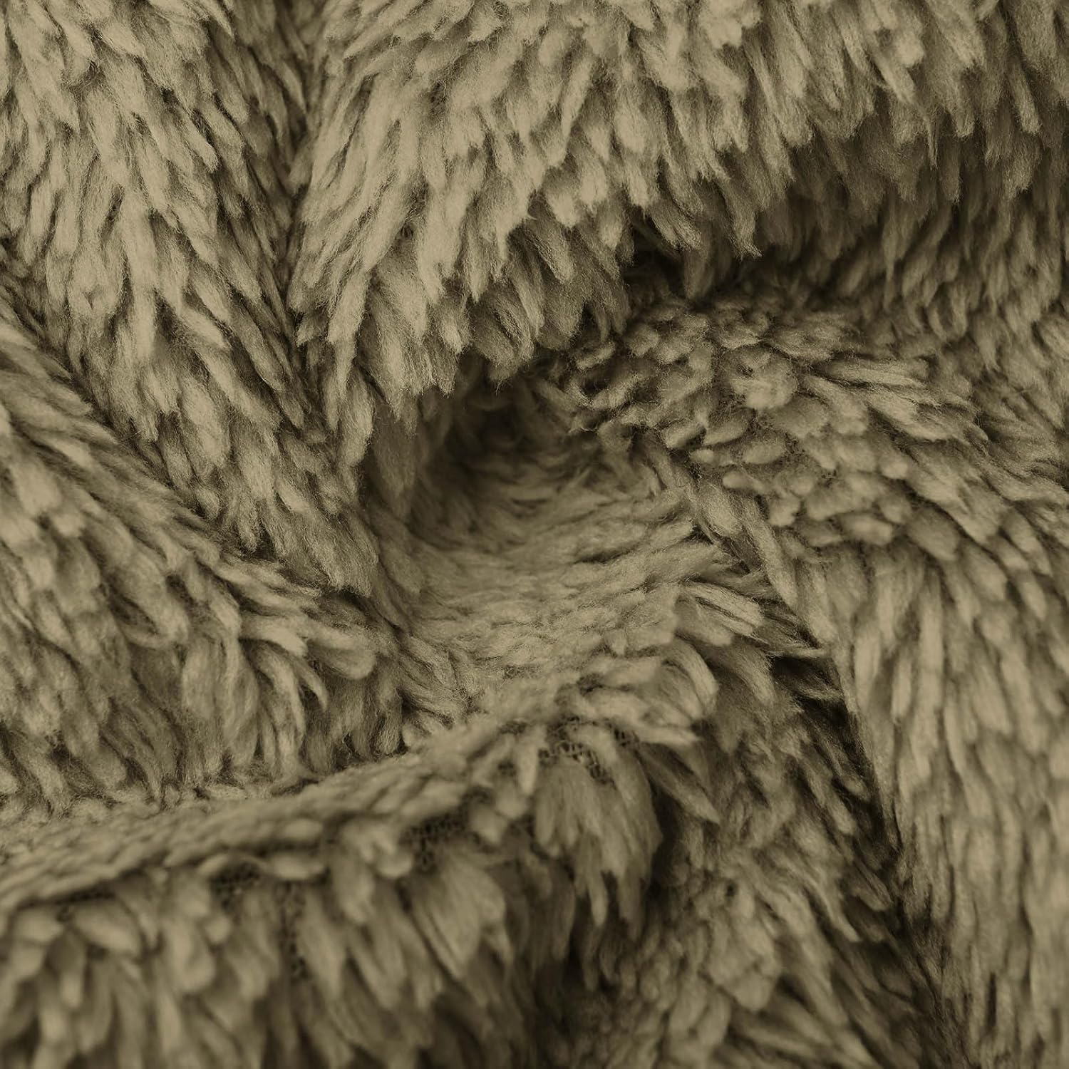 Womens Fuzzy Fleece Vest Casual Sleeveless Oversized Sherpa Jackets Fall Winter Warm Hooded Jacket with Pockets - Image 4