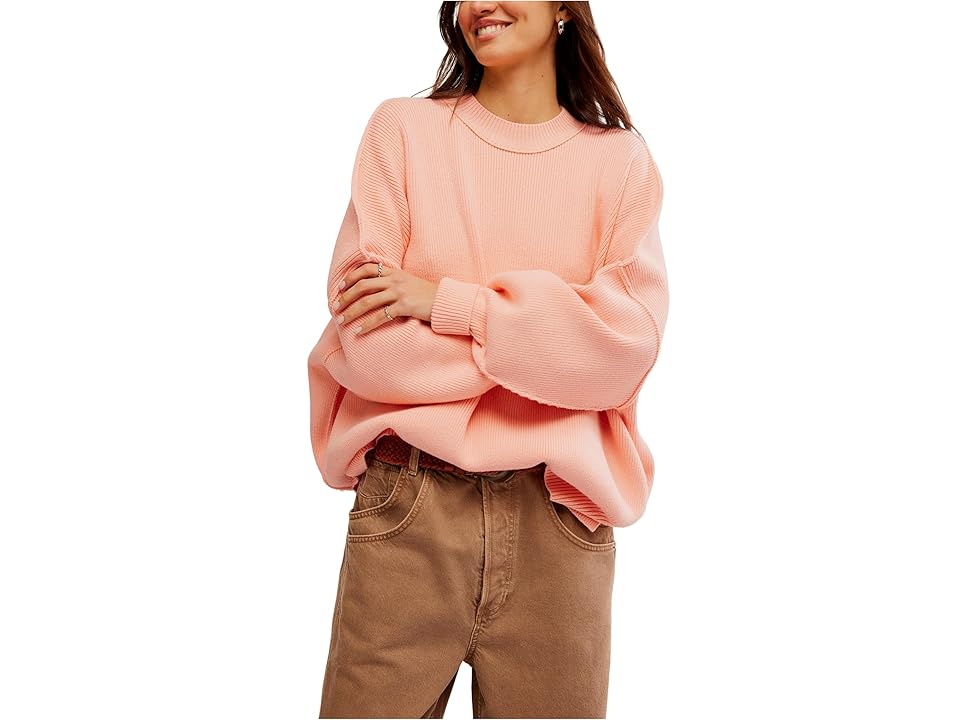 Free People Easy Street Tunic (Pale Rosette) Women's Sweatshirt