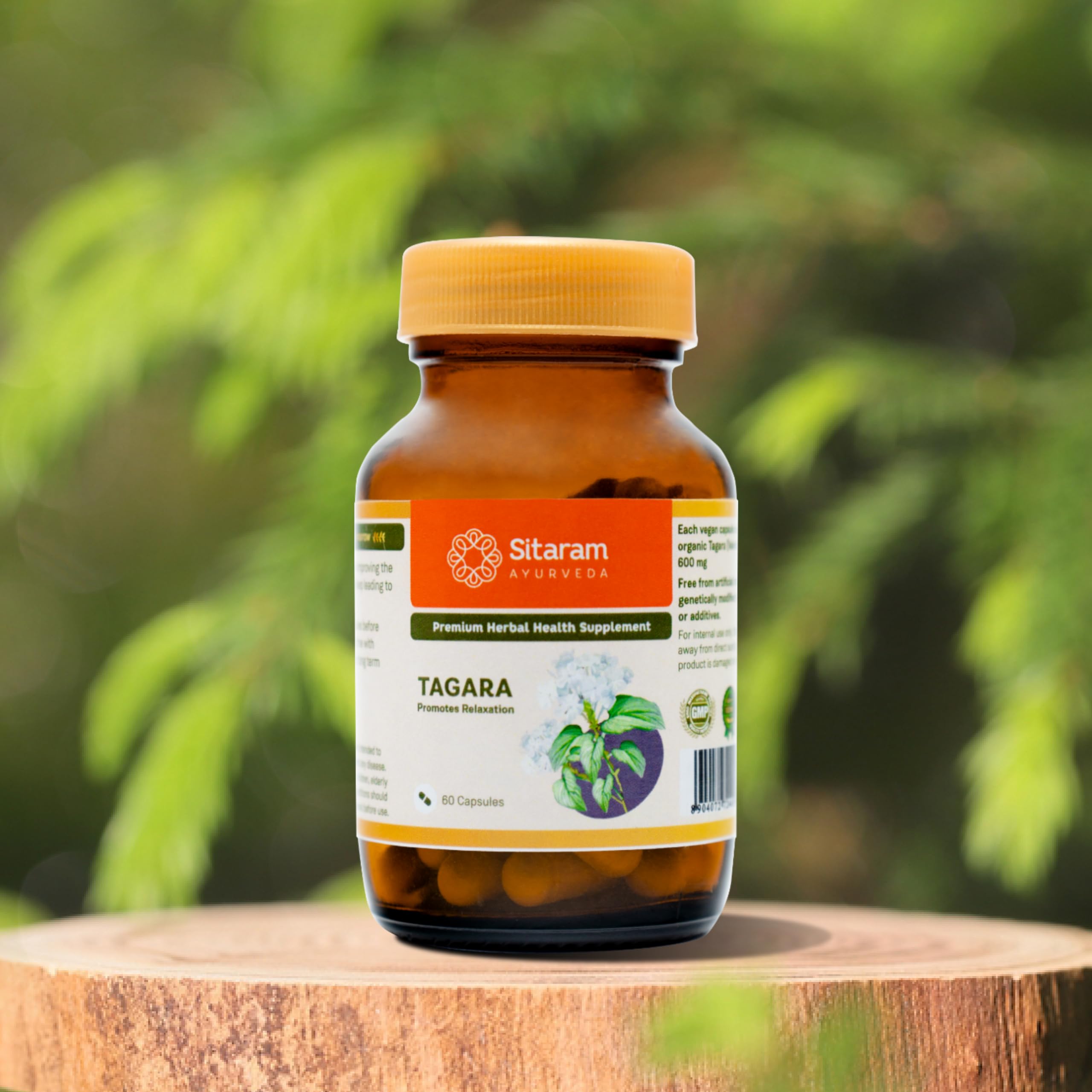 Sitaram Ayurveda Tagara Capsules 60 Nos | More Potent 600 MG Extract | Ayurvedic Tagara | Promotes Relaxation | Stress Relief | Sleep wellness. (B09L7ZK65M) Amazon Price History, Amazon Price Tracker