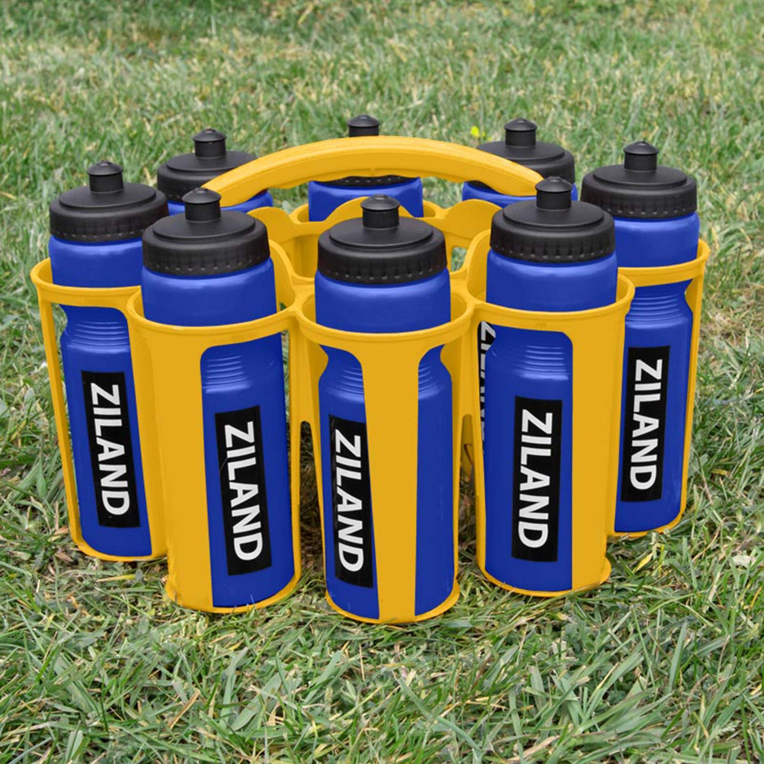 Ziland Academy Water Bottle Set (Blue - Yellow Carrier) — image 1