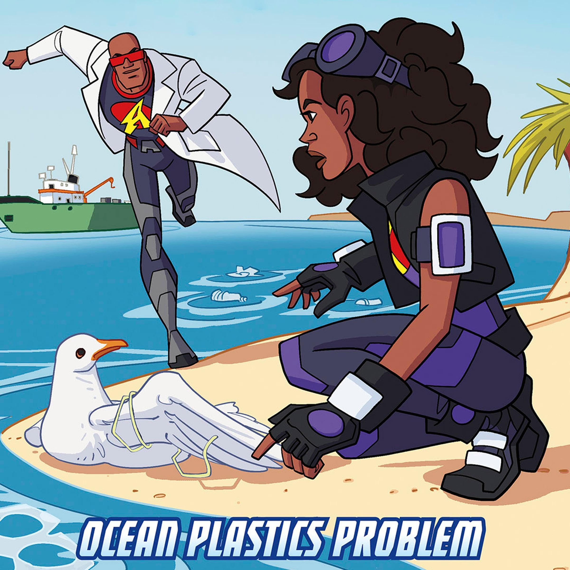Cover art for Ocean Plastics Problem