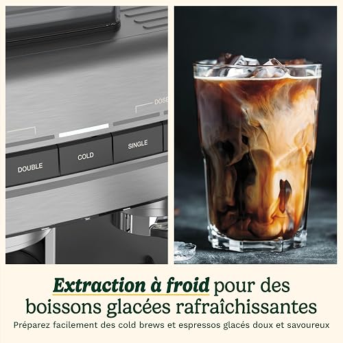 Cuisinart Espresso | Grind, Cup, Infuse | Espresso, Americano, Cold Brew | Milk Frother | 16 Settings | 20 Bar | 2.2L Tank | Travel Mug | From Seed to Cup - 8