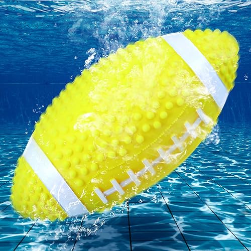 Miniatura 9 de Fútbol de piscina, balones de fútbol acuático para piscina para pasar bajo el agua, goteo, fútbol de playa impermeable, juguetes de juego de buceo