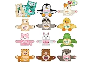 JOYIN Valentine Cards with Candy Holders