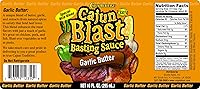 Vista 2 de Cajun Blast Spray para untar sazonado, mantequilla de ajo, botella de spray de barbacoa de 10 onzas, condimento cajún natural de Louisiana, spray