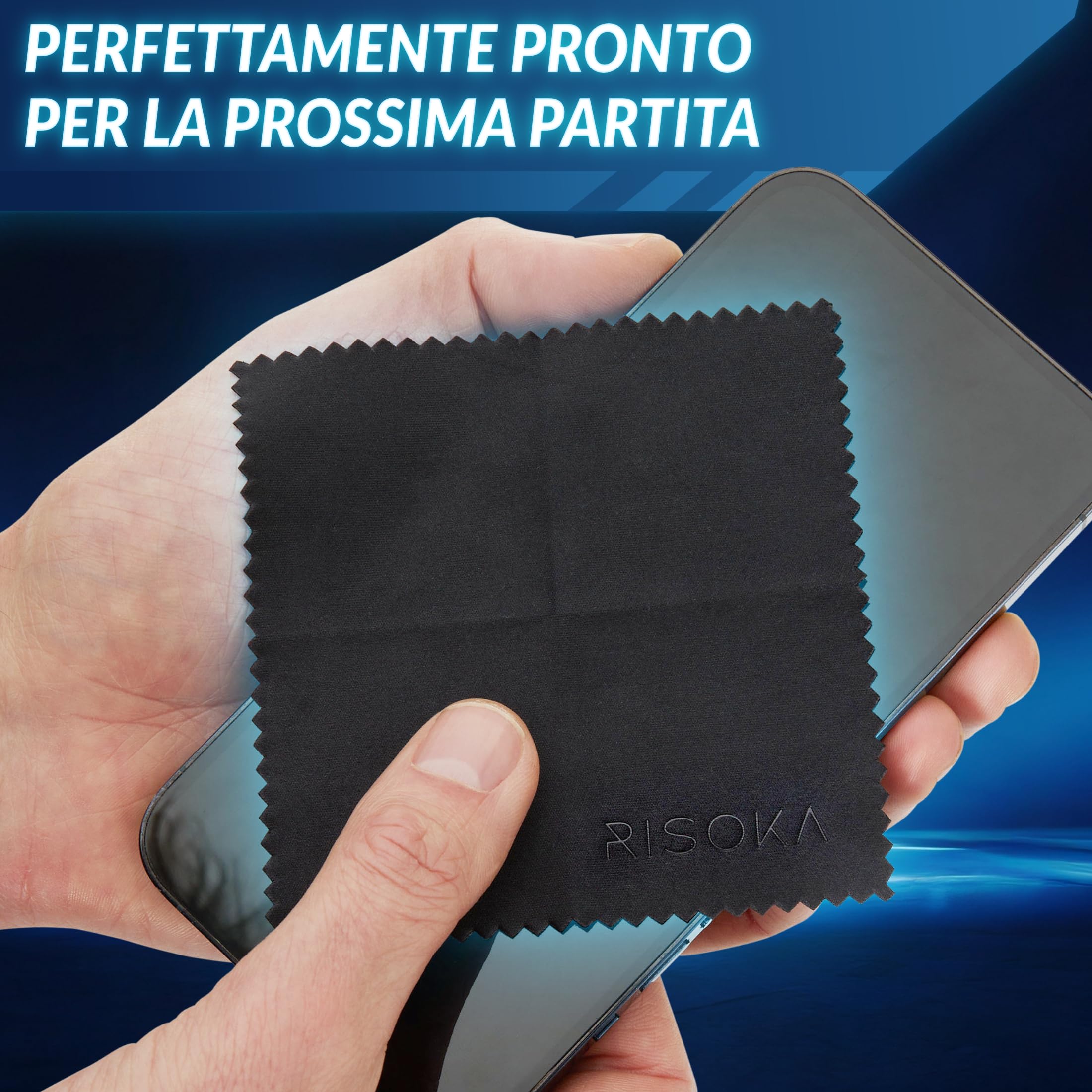 Gaming Finger Sleeves 10 Pezzi - Scorrimento Perfetto sul Touchscreen – Adatto a Tutti i Giochi - Accessori Gadget Controller Smartphone - Guanti Sleeve Telefono - Phone Gamer Manicotto