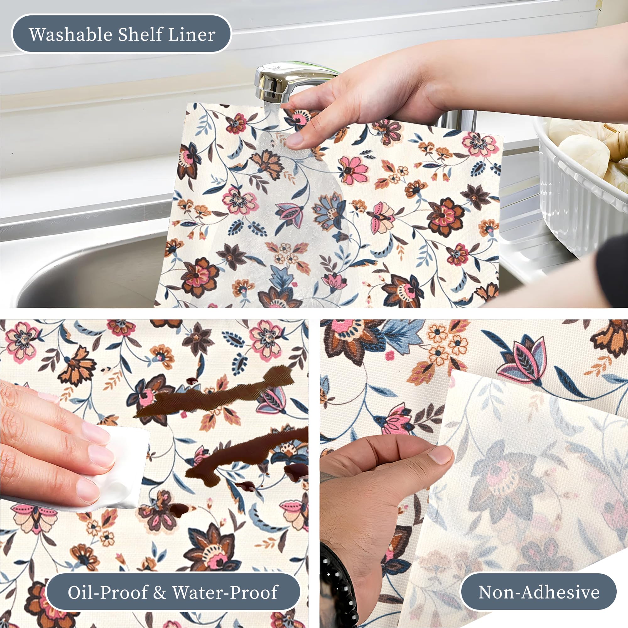 Kuber Industries Shelf Liners - Protect Your Shelves -5