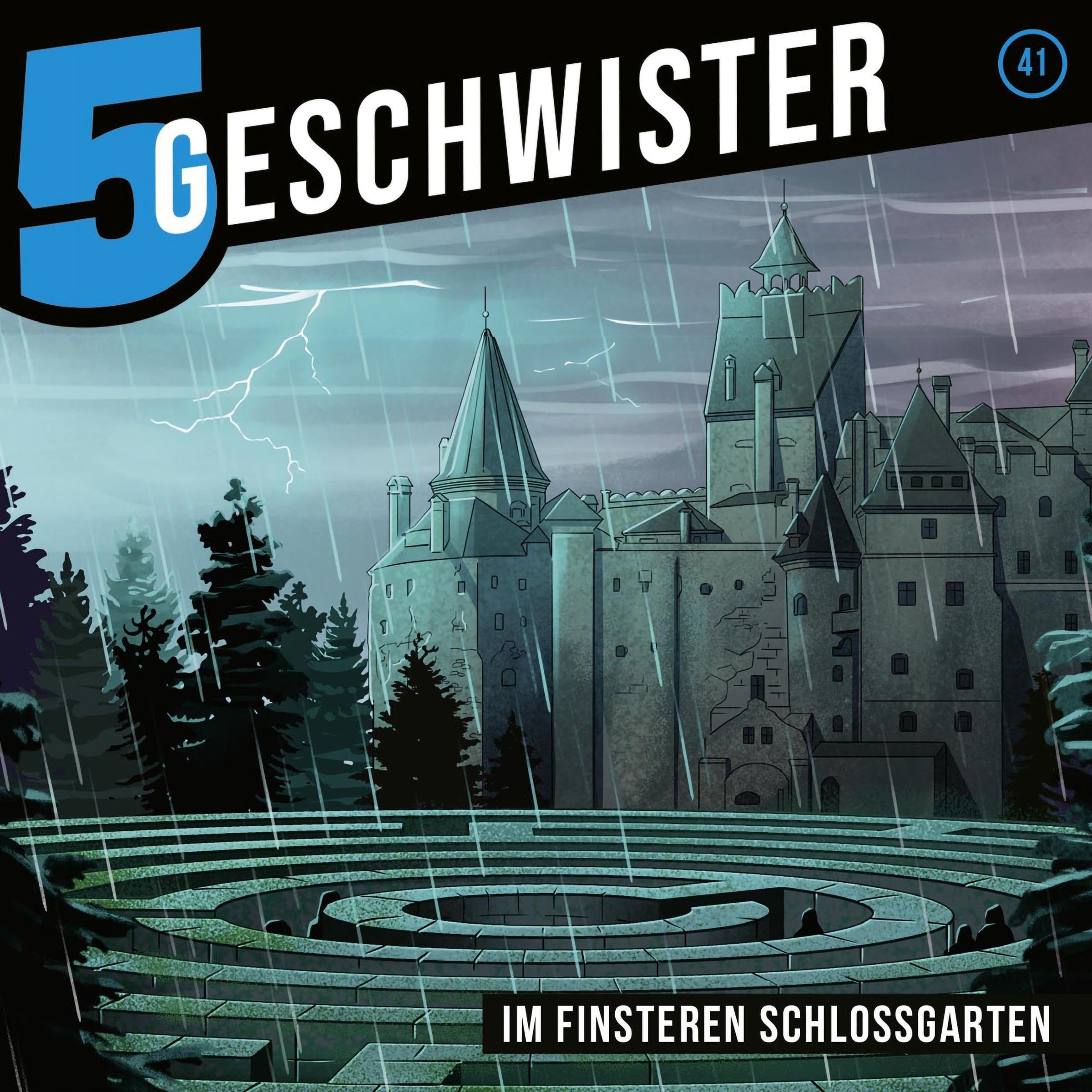 Cover art for Im finsteren Schlossgarten