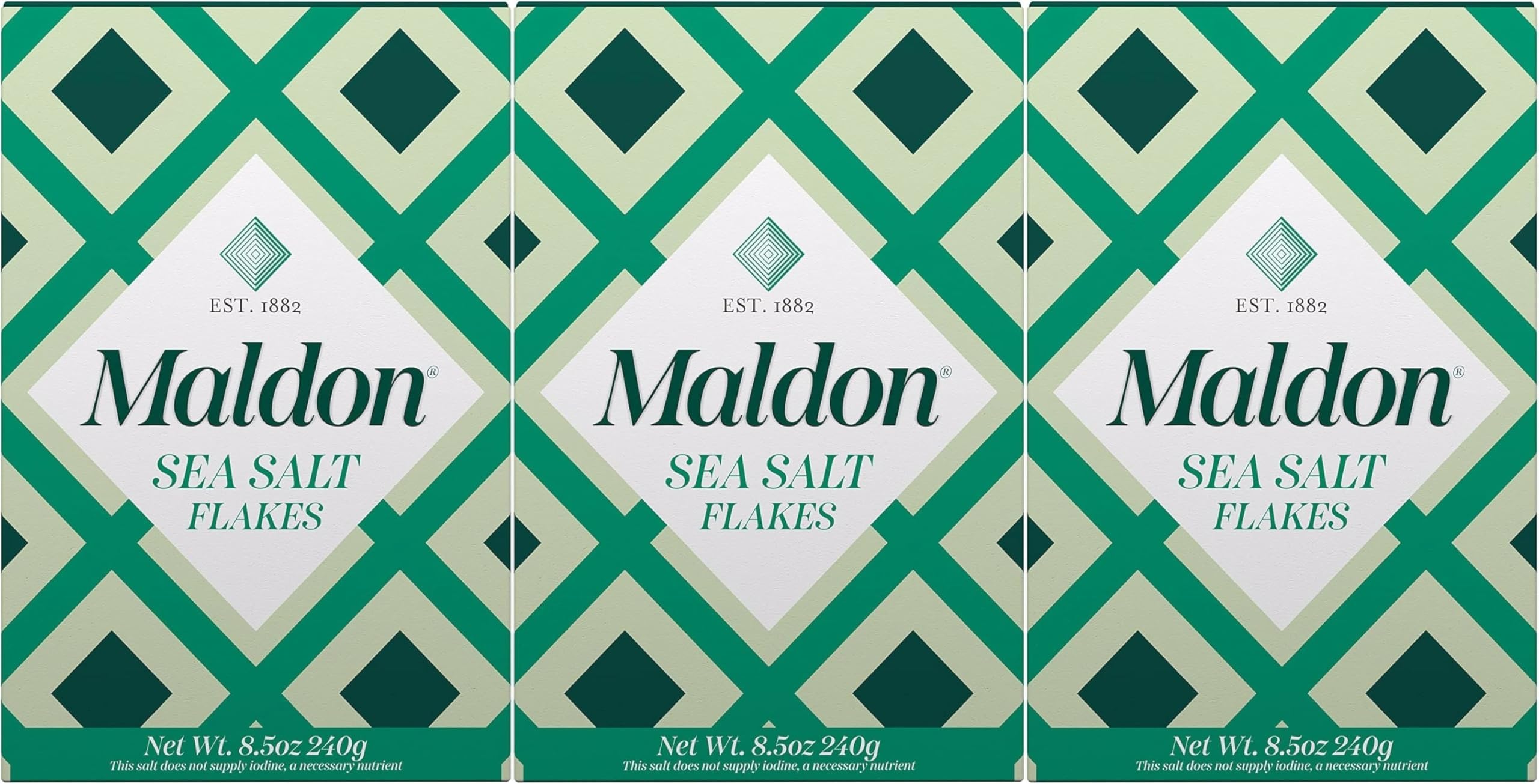 Maldon | Sea Salt - Flaky Crystals | 3 X 250G