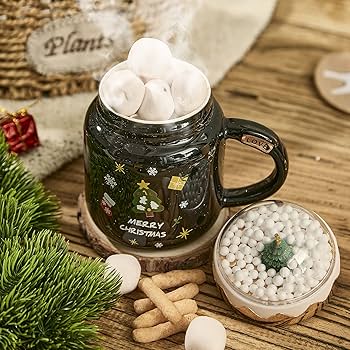 Snow globe christmas mug Clearance