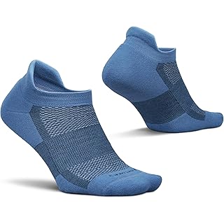 Feetures High Performance Max Cushion Ankle Sock - Tab Socks for Women & Men with Heel Tab