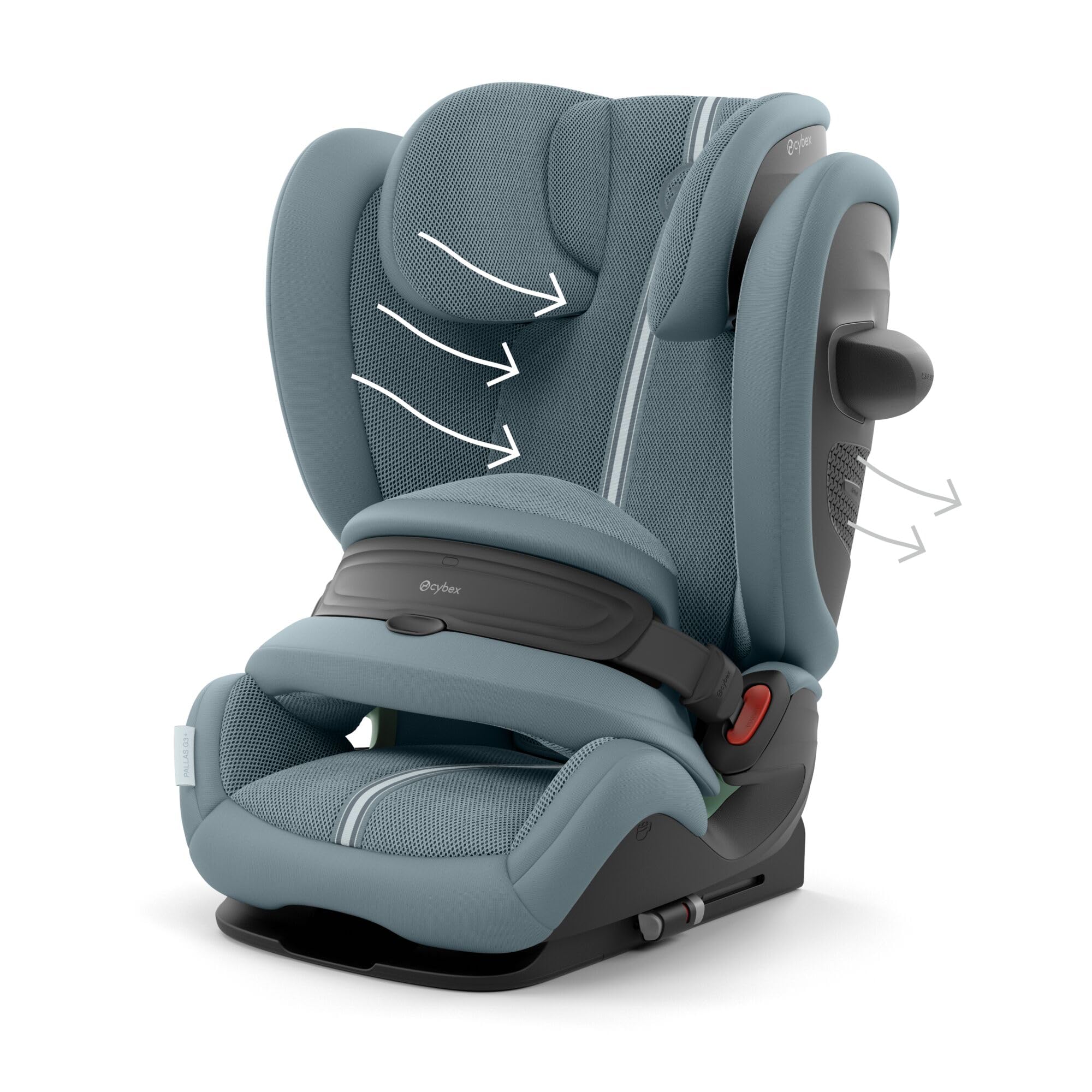 CYBEX Gold Siège auto enfant Pallas G3 i-Size Plus, Stormy Blue