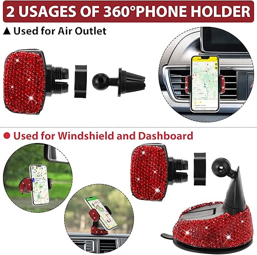 Miniatura 5 de Tallew Juego de 15 fundas de volante esponjosas para mujer, accesorios de automóvil, suave y mullido, funda para cinturón de seguridad, almohadilla