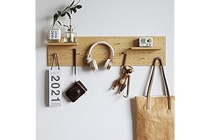 Wooden Pegboard: The Ultimate Wall Organizer for Your Space