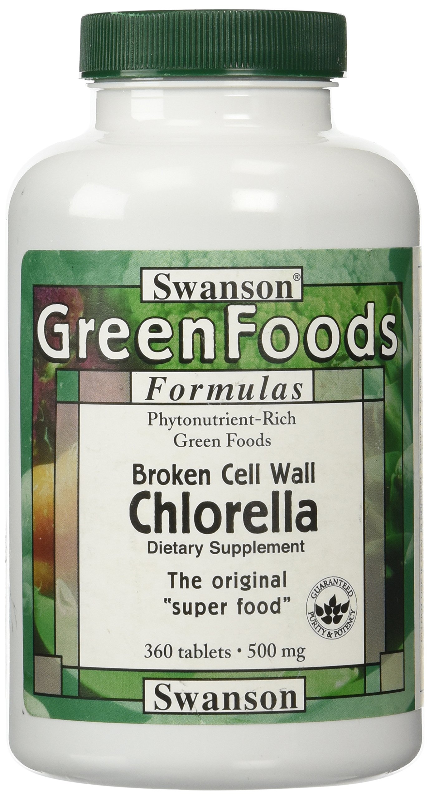 Broken Cell Wall Chlorella (500 mg, 360 Tabs)