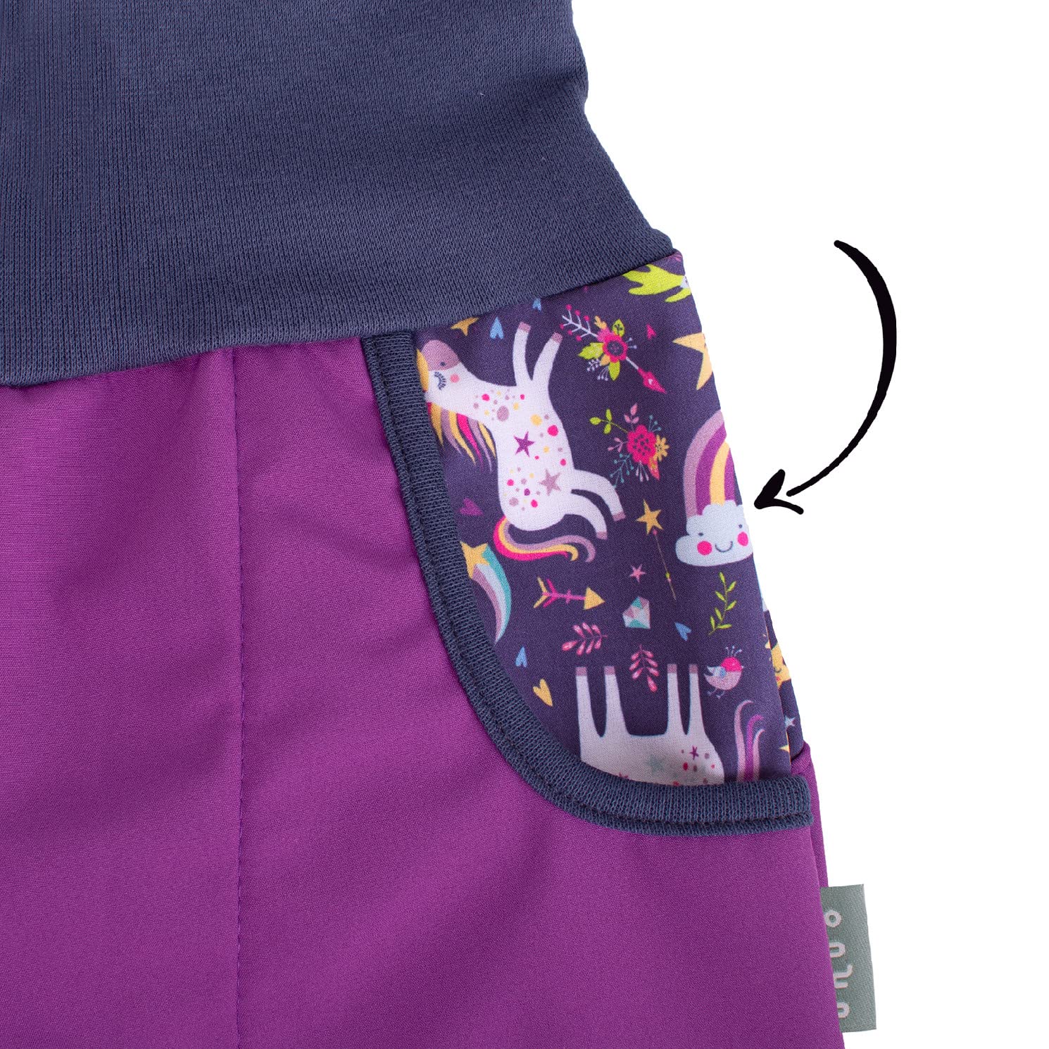 Pantalones de Softshell para niños con Forro Polar, Impermeables, Resistentes al Viento, Transpirables, Pantalones de Lluvia Morado 122 cm-128 cm