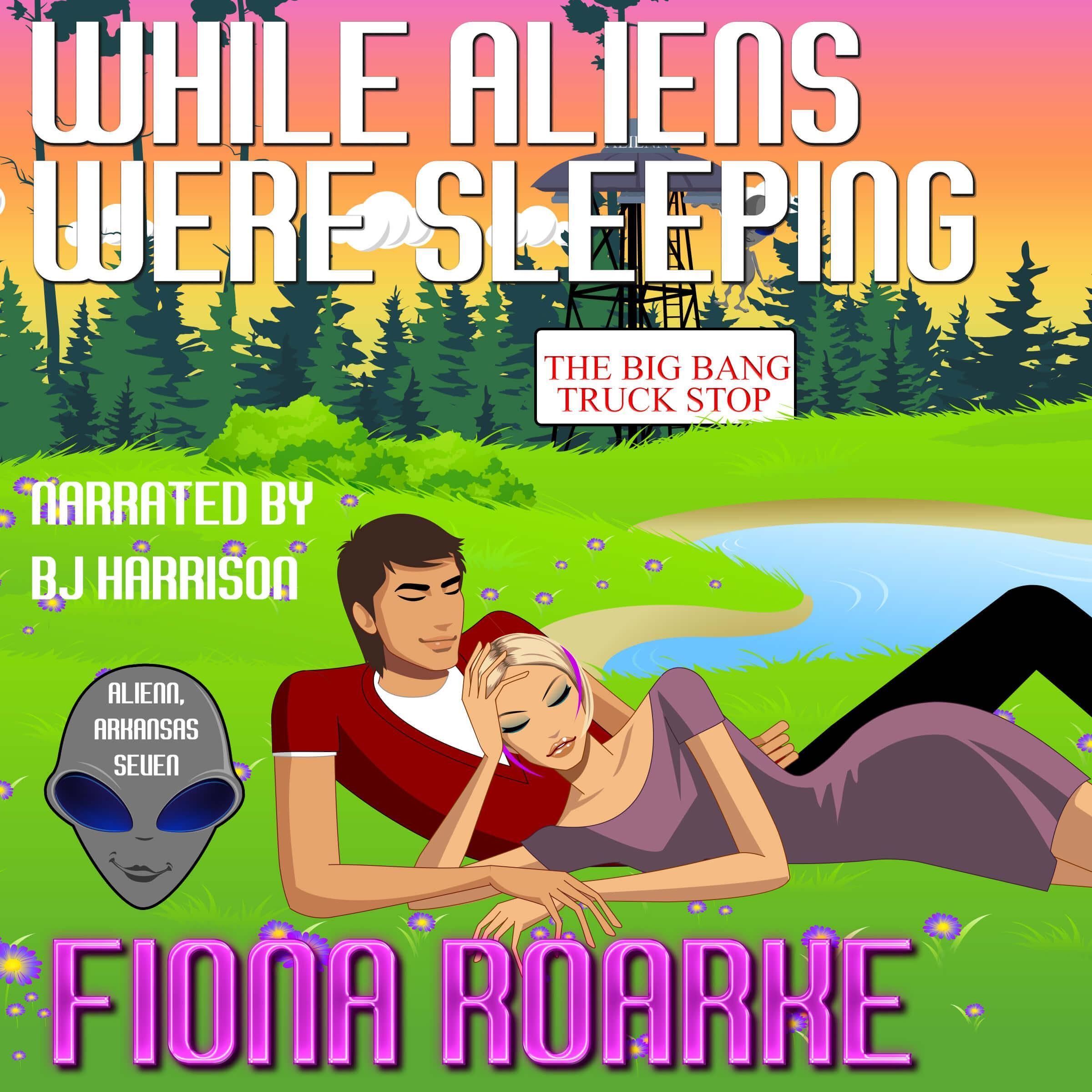 Cover art for While Aliens Were Sleeping