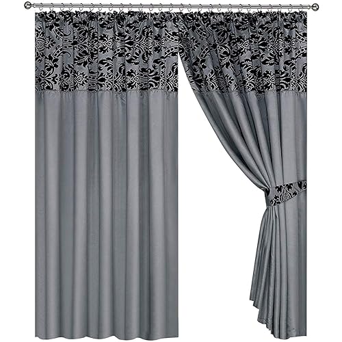 Ready Made Pencil Pleat Curtains Amazon Co Uk
