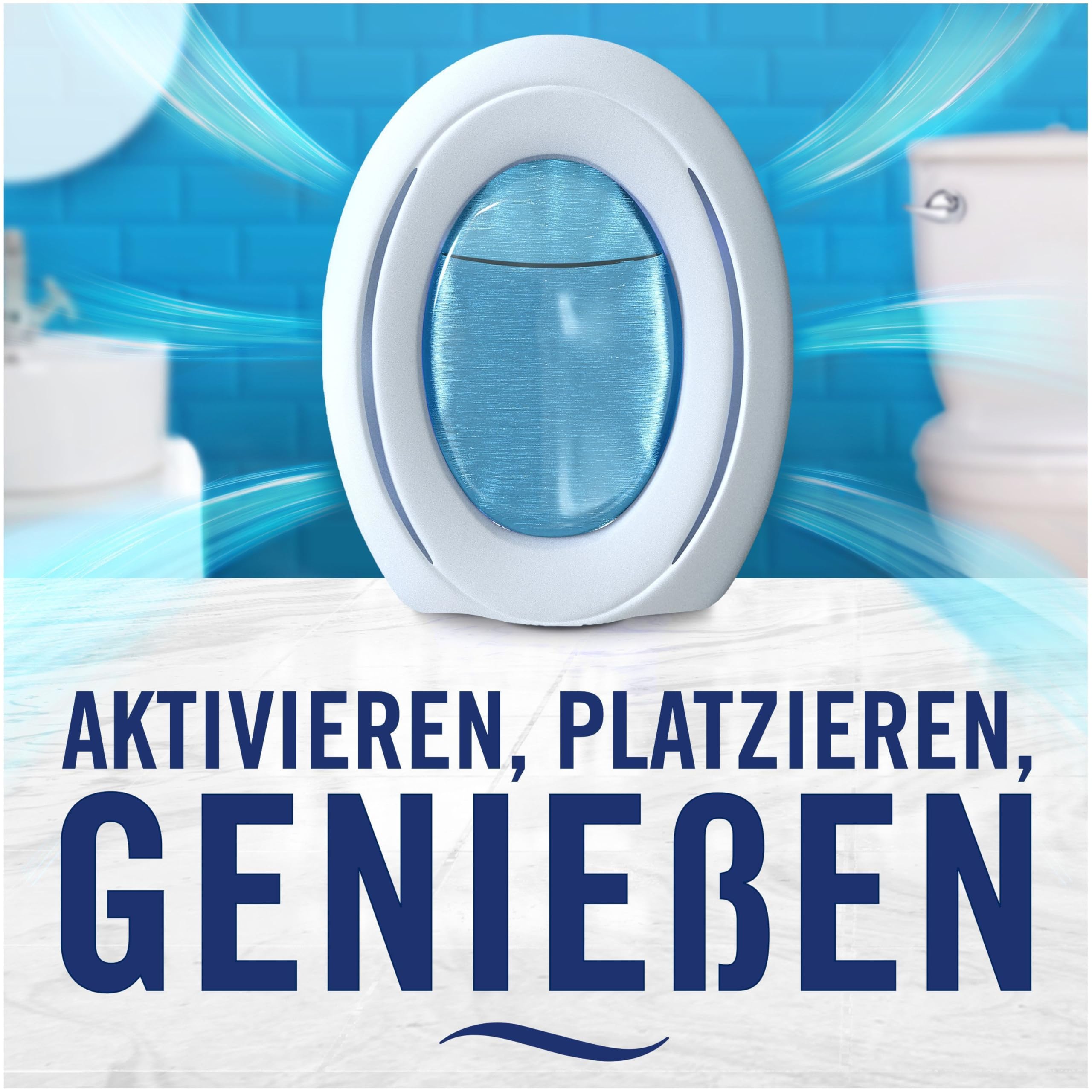 Febreze Frühlingserwachen Bad Lufterfrischer 8x, kontinuierliche Geruchsbekämpfung und -verhinderung