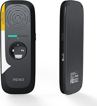 Peiko Language Translator Device,Two-Way Real-Time AI Voice Instant Translator,Mini Tech Gadgets,Support 75 Languages and 136 Accent Offline Translation,Learning Travel and Business Communications
