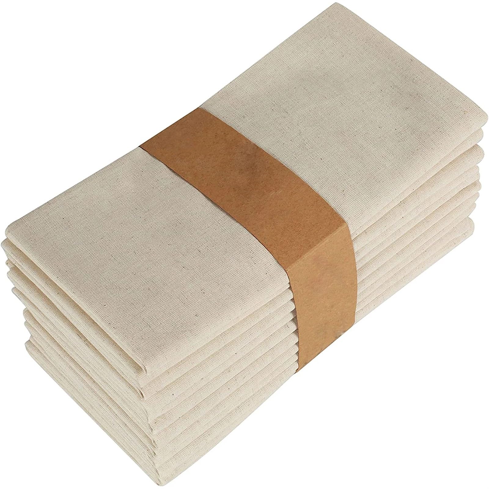 serviettes napkins Set of 6 45x45cm Tablecloth Napkins, Polyester Thickened Pads, Reusable Kitchen, Dining, Holiday Decorations for dining wedding party everyday home