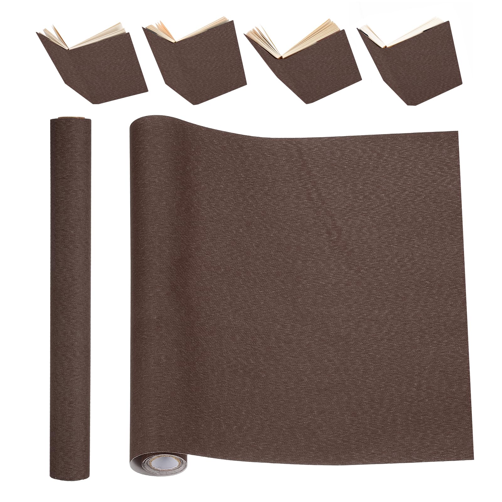 PATIKIL Book Binding Cloth, 51 x 11 Inches Book Cloth for Binding Repairing Fabric Surface Paper Backed Bookbinding Supplies