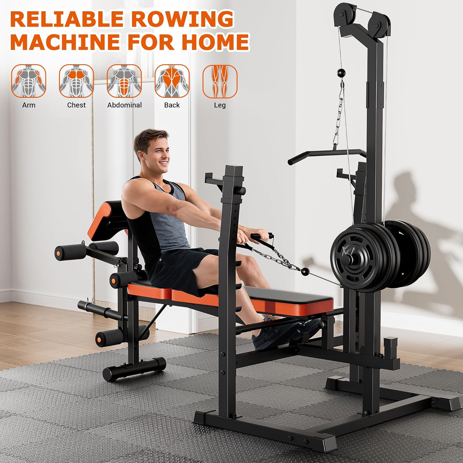 Elevate Your Home Gym: Review of the Fostoy 9-in-1 Adjustable Olympic Weight Bench