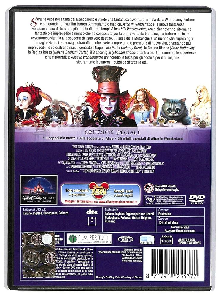 Alice In Wonderland (2010): Amazon.ca: Leo Bill, Helena