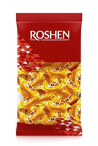 Miniatura 2 de Roshen Caramelo de vaca Korivka, dulces lechosos dulce de azúcar, Kosher, Halal 2.2/2.2 lbs