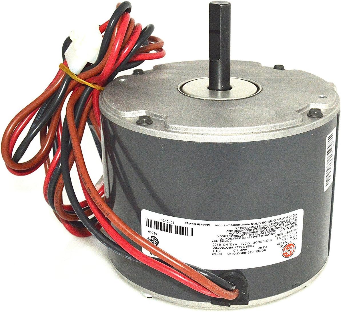 1050703 - OEM Upgraded ICP Condenser Fan Motor 1/3 HP 208-230 Volt