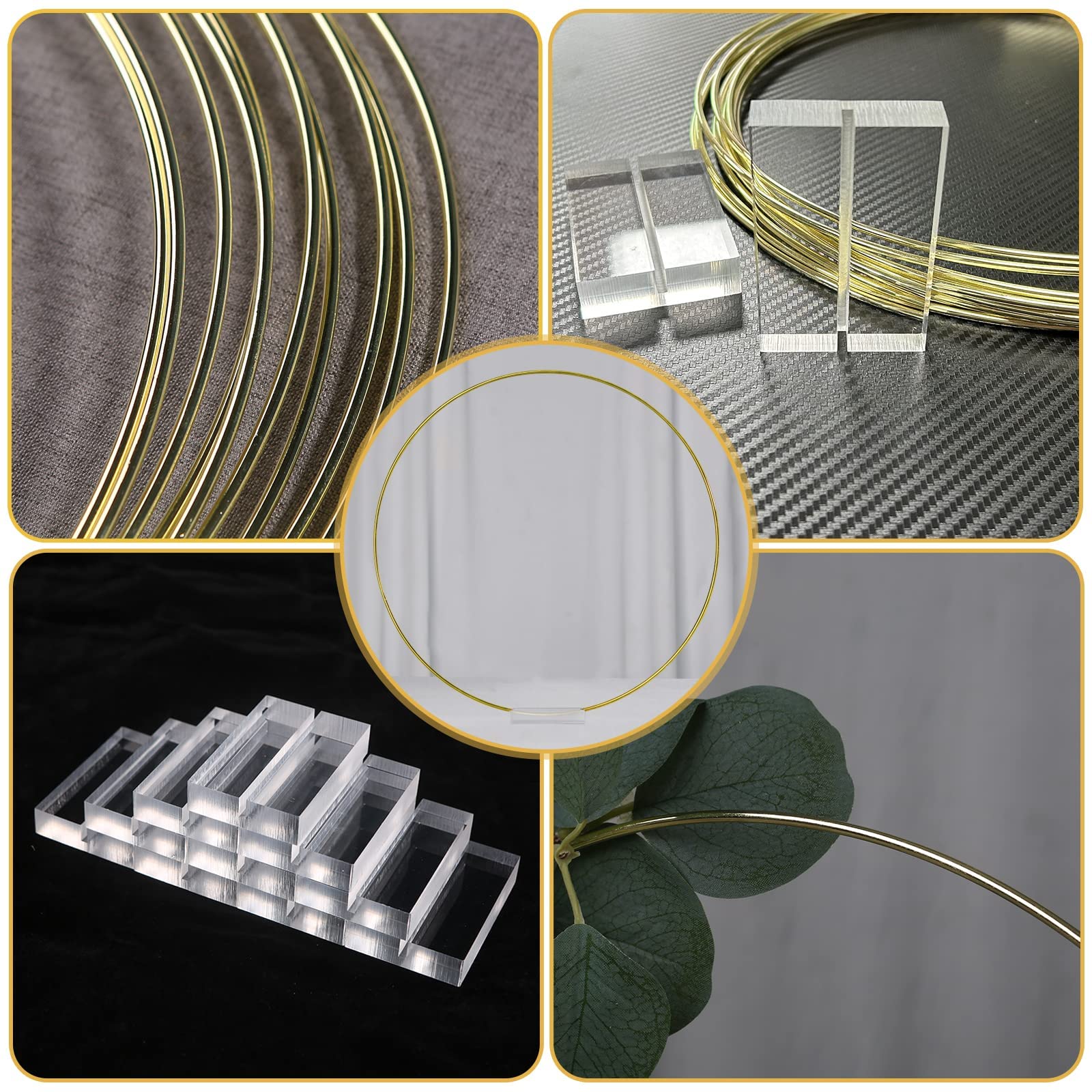 YALLOVE 10 stuks set van 30 cm hoog zilver ronde bruiloft middenstuk